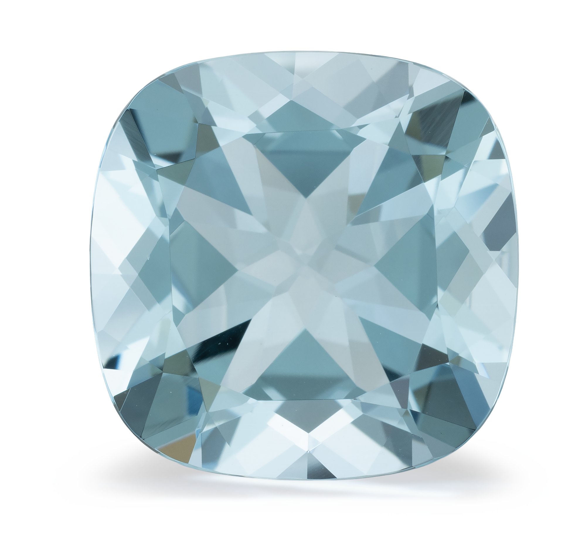 CUSHION 7.35ct Natural Aquamarine 