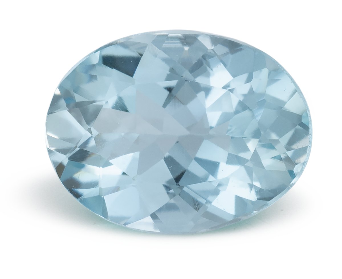 OVAL 1.21ct Natural Aquamarine 