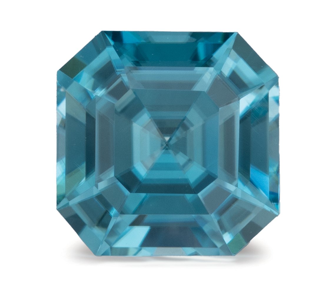 ASSCHER 2.20ct Natural Zircon 