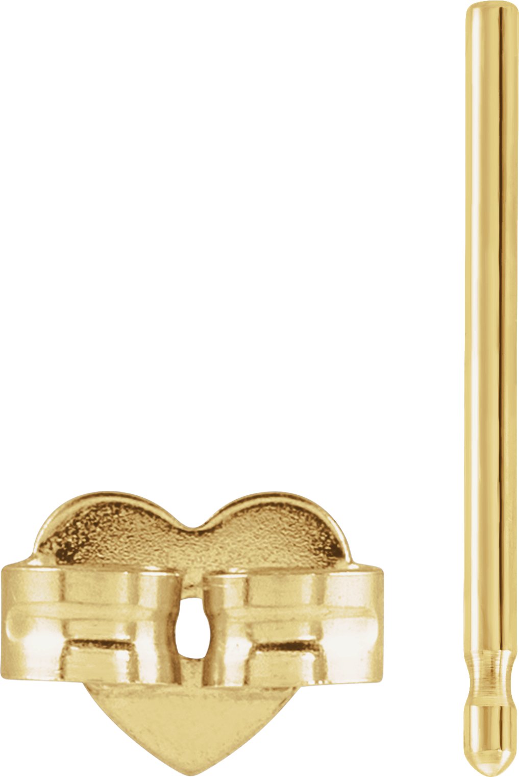 4.7 mm OD Threaded Earring Post & Back Set