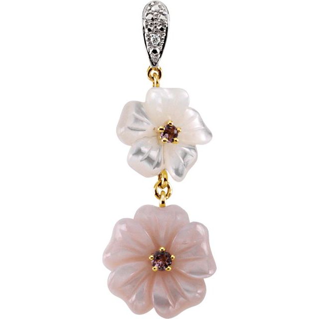 Floral-Inspired Pendant