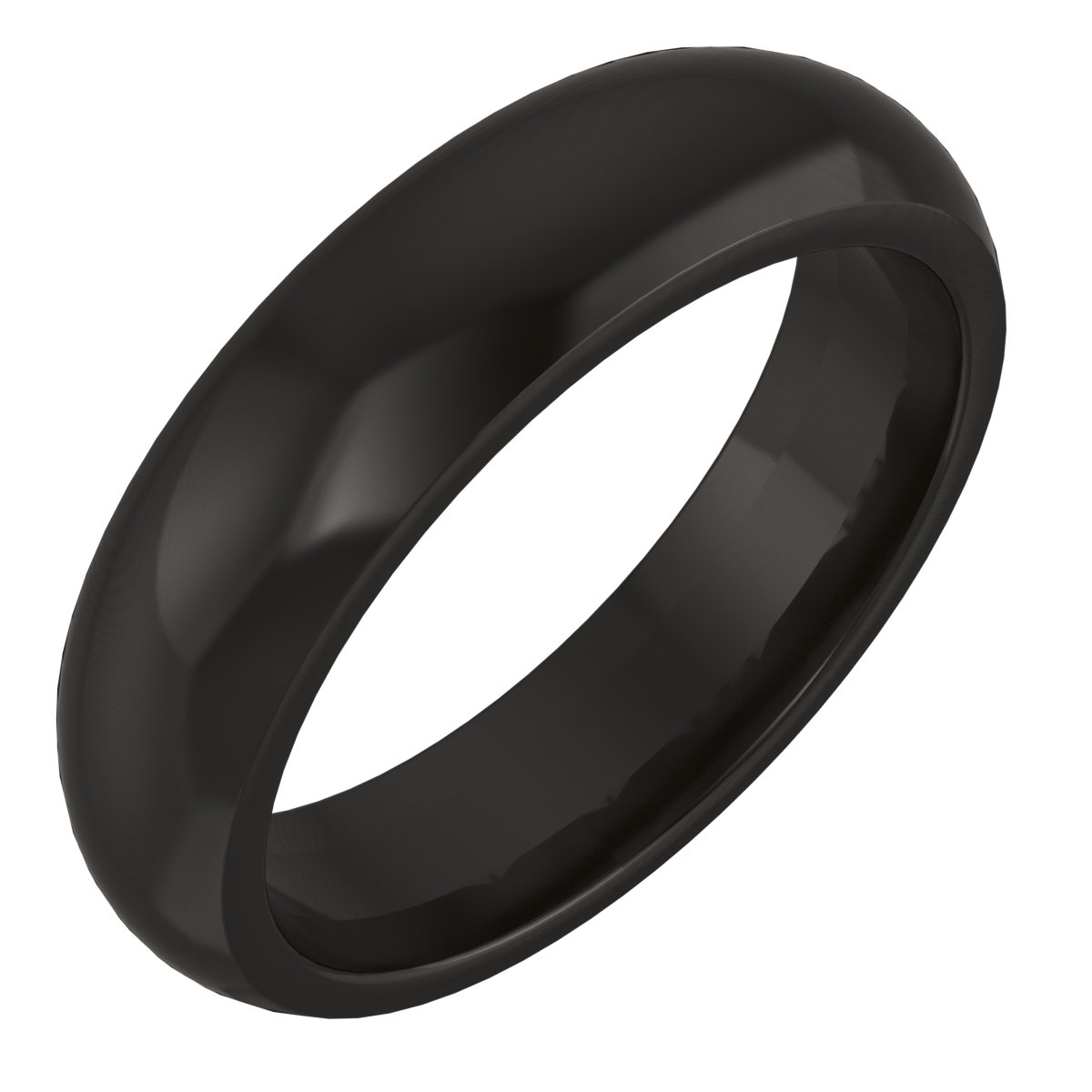 Comfort-Fit Half Round Band