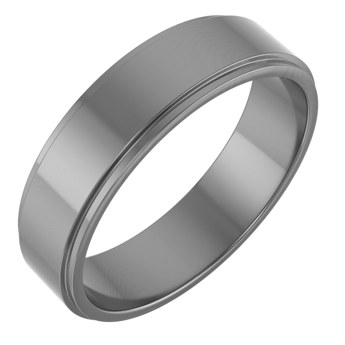 Stepped-Edge Flat Band