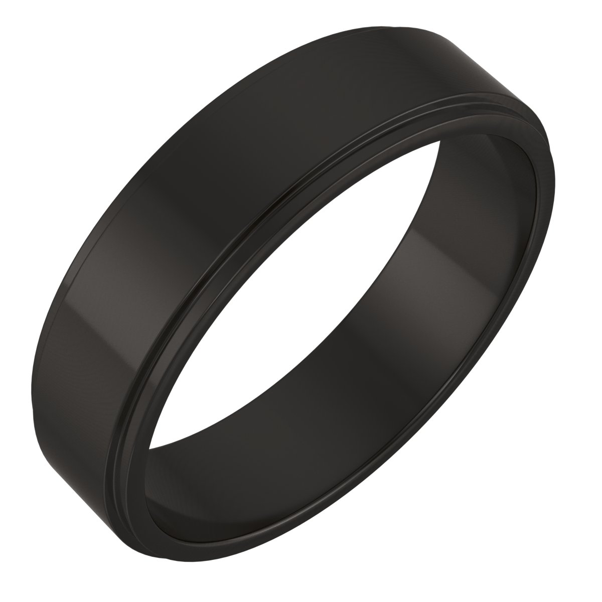 Stepped-Edge Flat Band