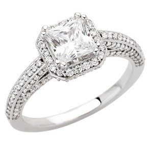 18K Yellow  1/3 CTW Natural Diamond Matching Band