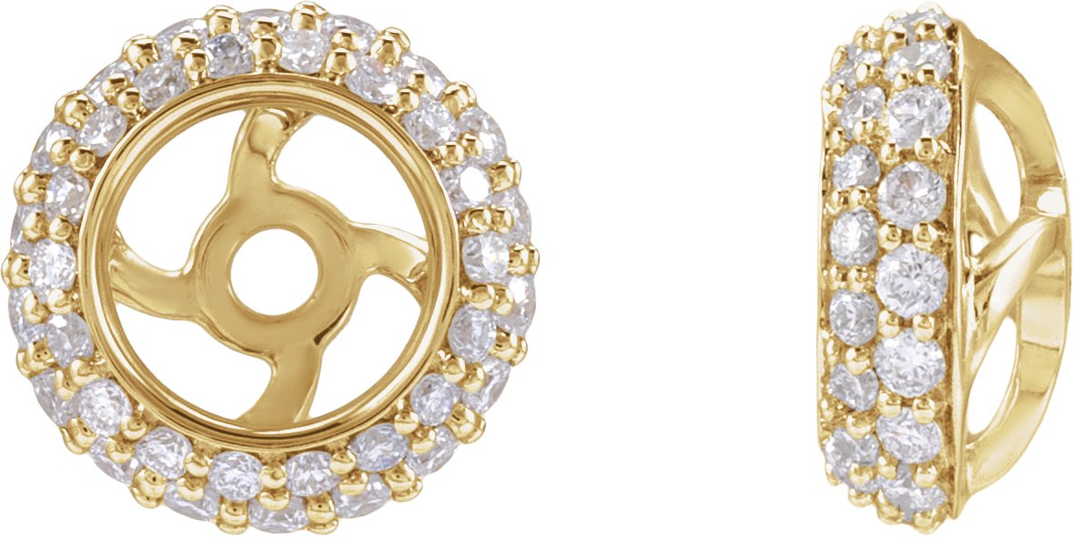 Halo-Style Earring Jackets