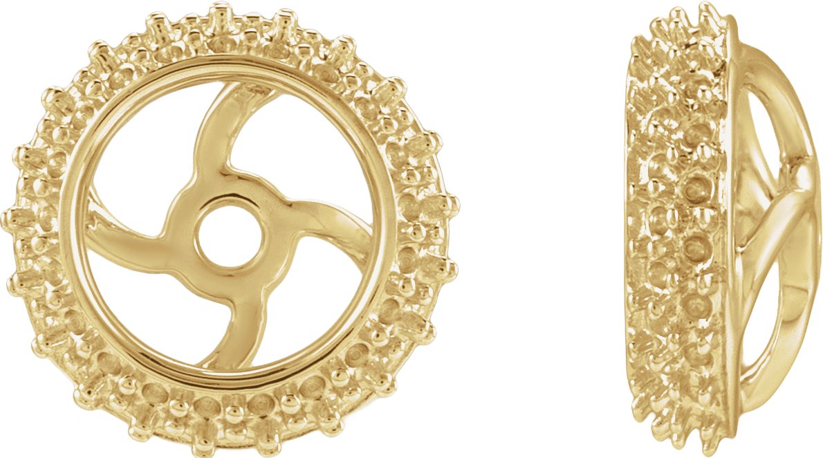 Halo-Style Earring Jackets