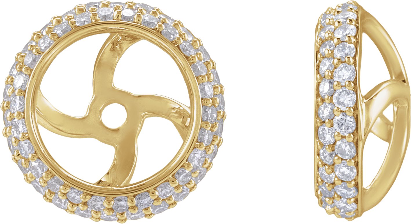Halo-Style Earring Jackets