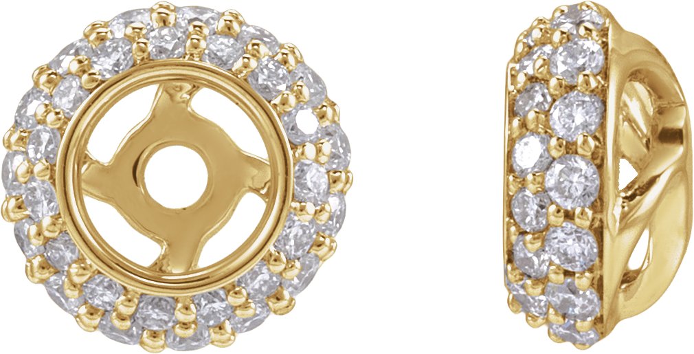 Halo-Style Earring Jackets
