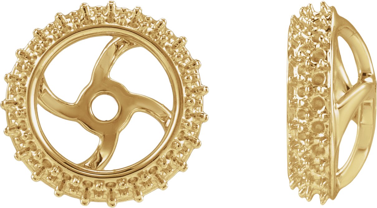 Halo-Style Earring Jackets