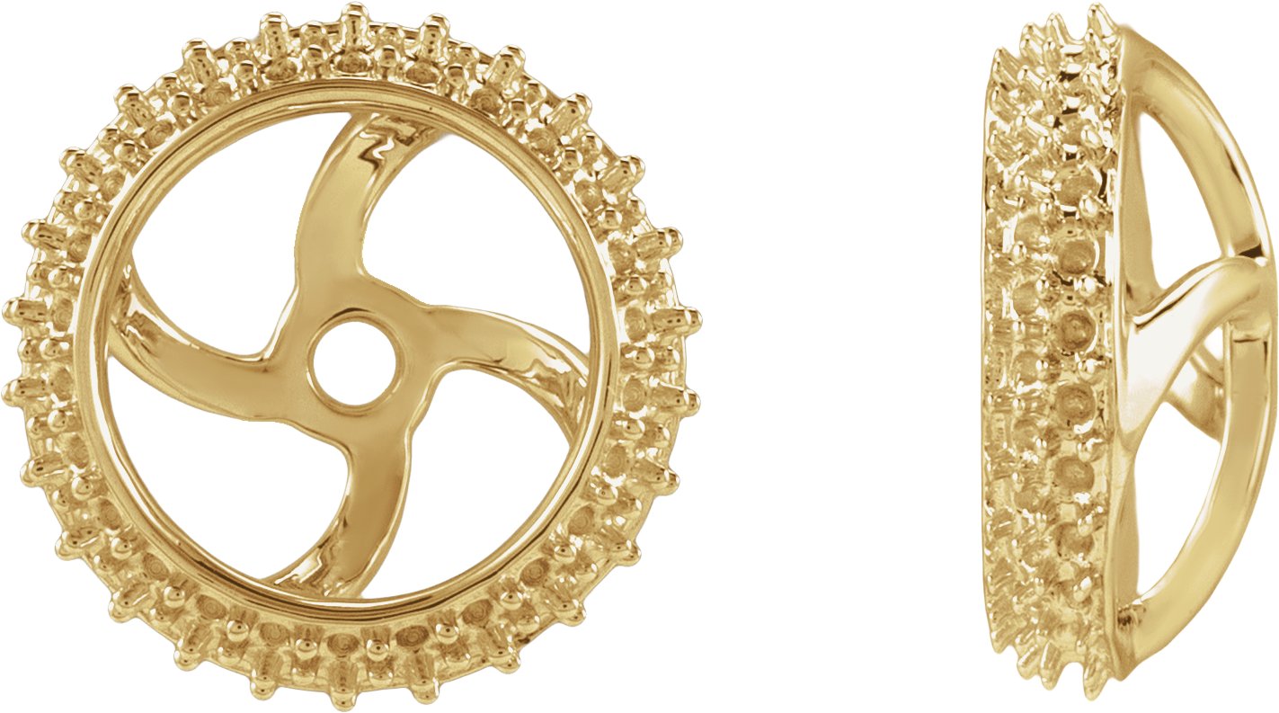 Halo-Style Earring Jackets