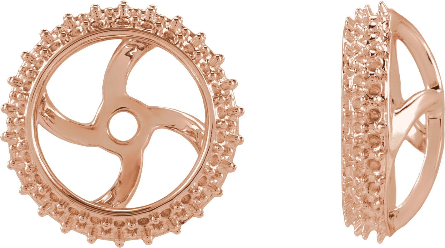 Halo-Style Earring Jackets