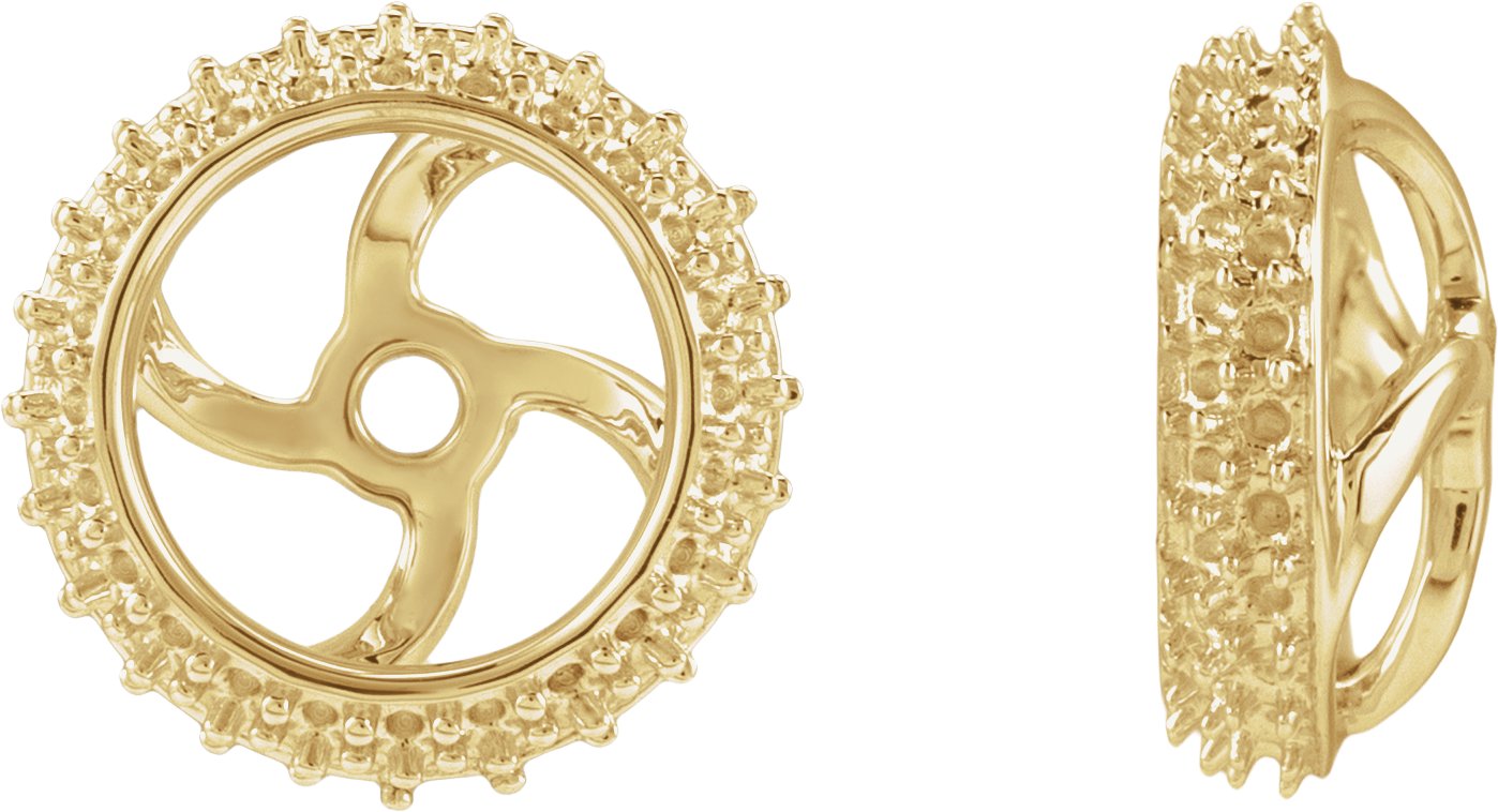 Halo-Style Earring Jackets