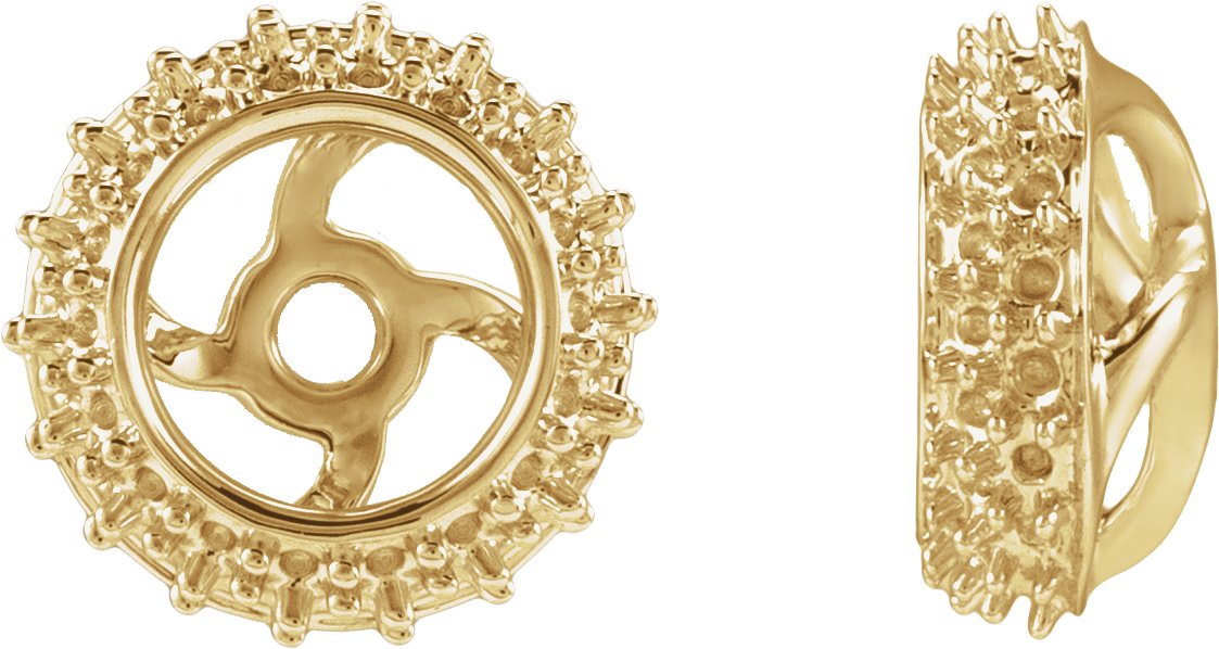 Halo-Style Earring Jackets