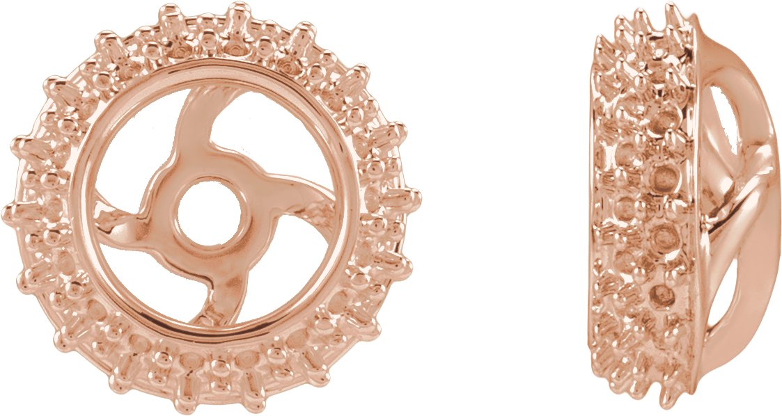 Halo-Style Earring Jackets