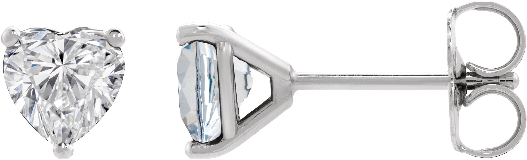 Heart Cocktail-Style Earrings