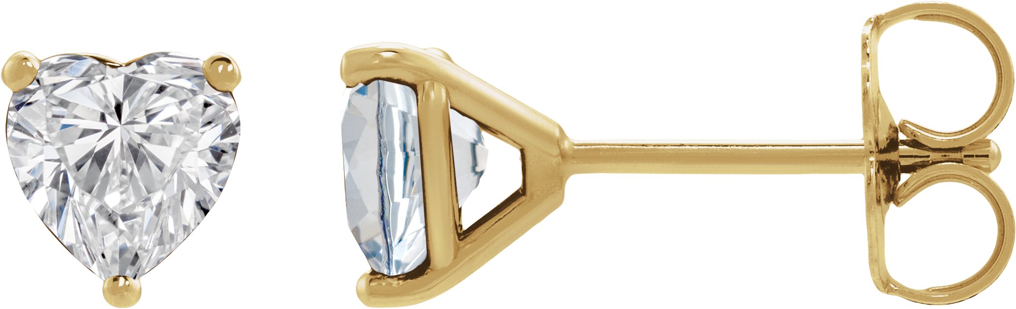 Heart Cocktail-Style Earrings