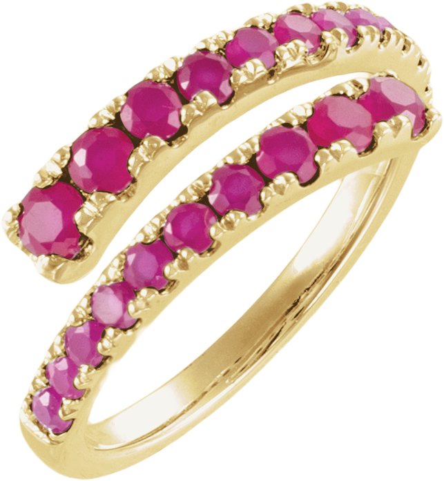 Lab-Grown Diamond Bypass Ring