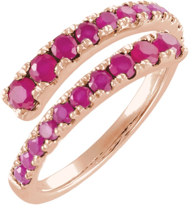 Lab-Grown Diamond Bypass Ring