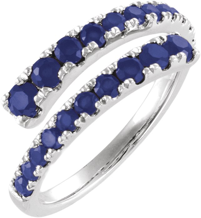 Lab-Grown Diamond Bypass Ring