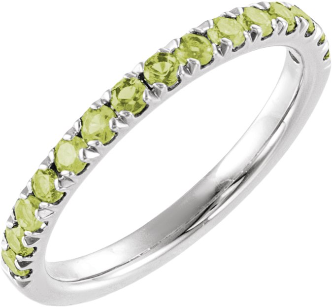 Birthstone Stackable Ring