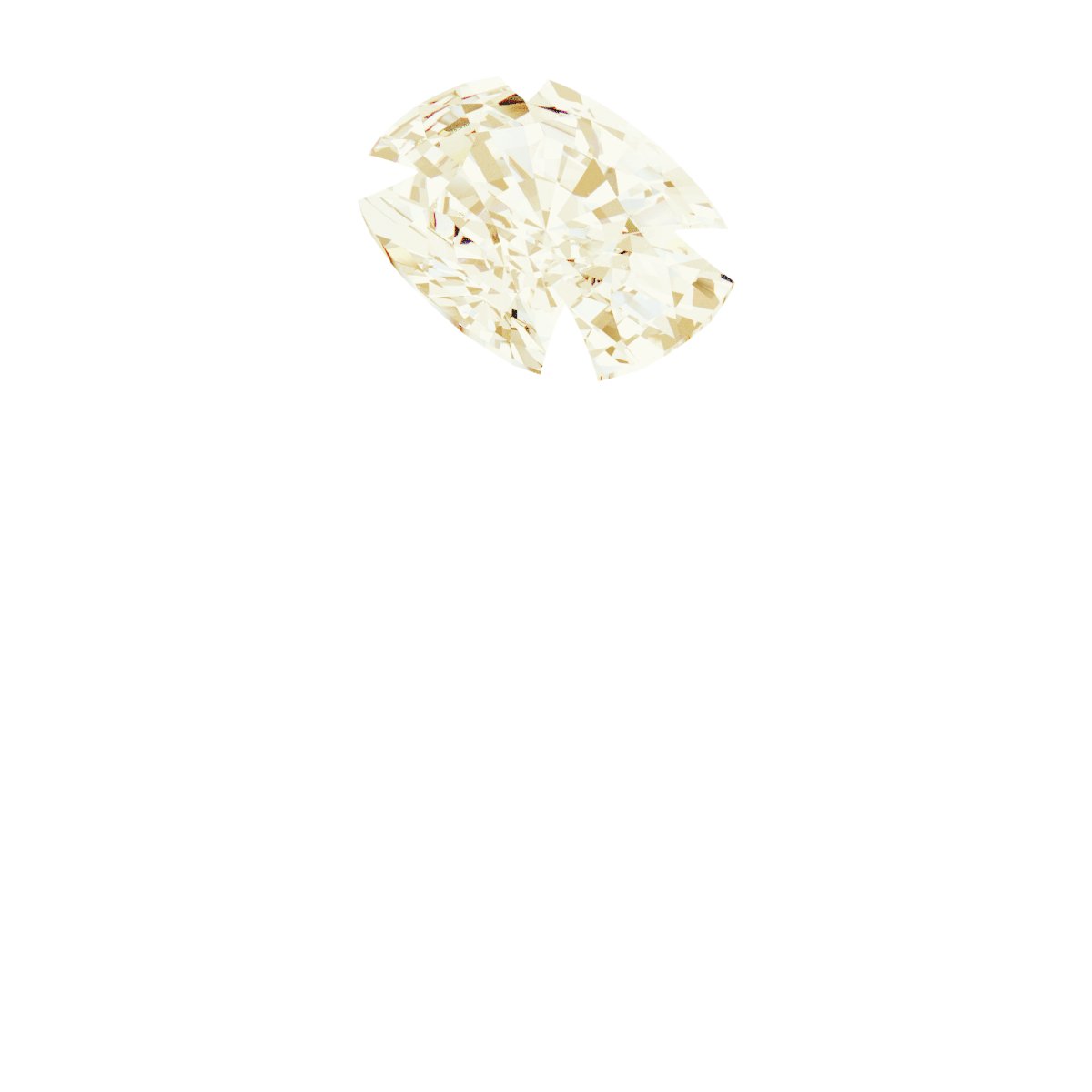 Claw-Prong Hidden Halo-Style Engagement Ring
