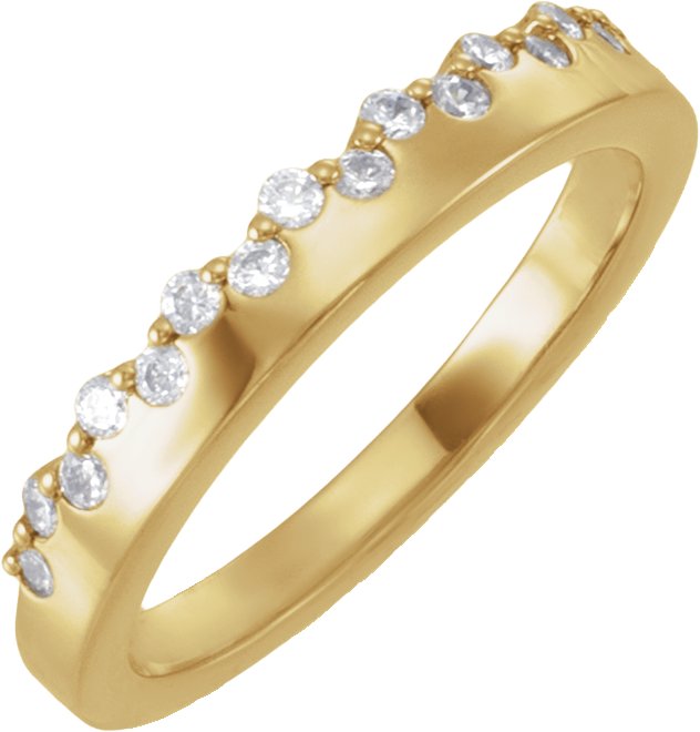 Stackable Accented Ring