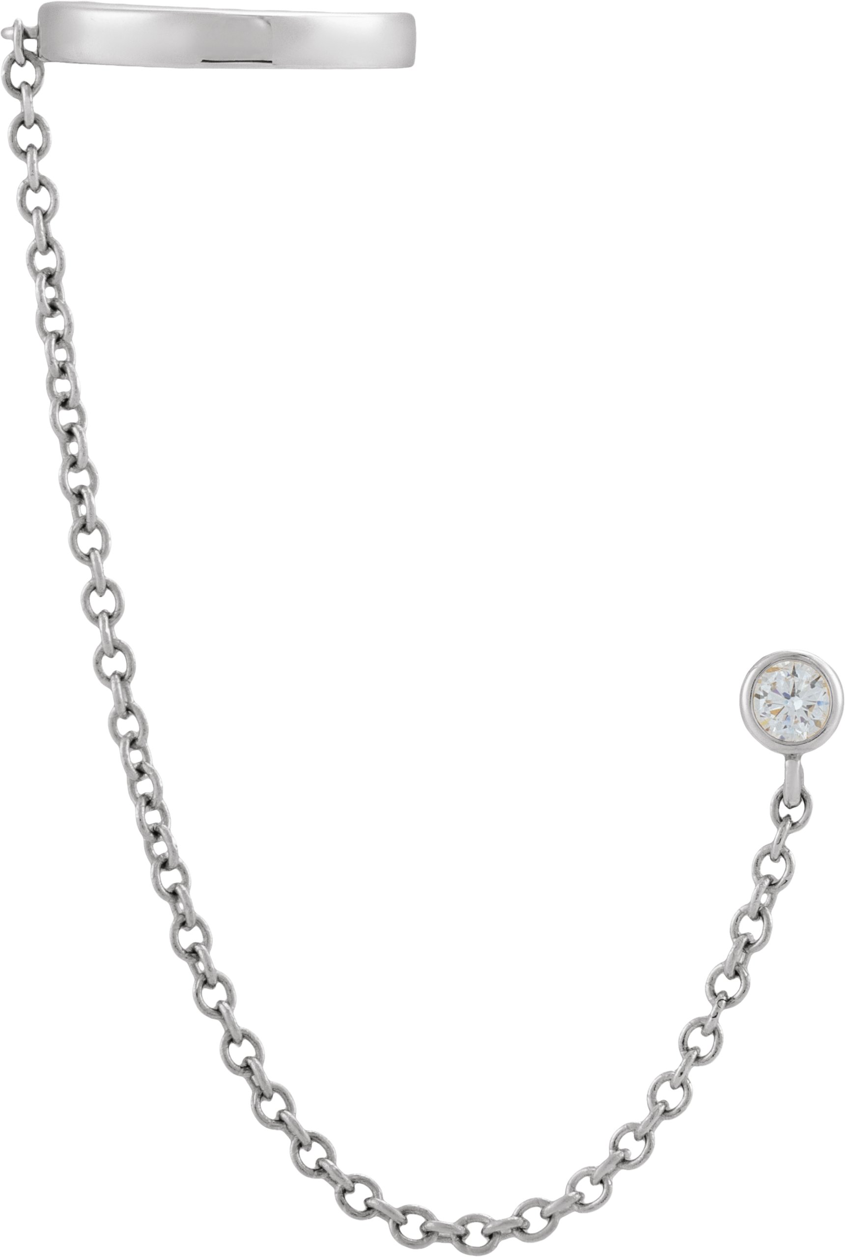 14k White Gold