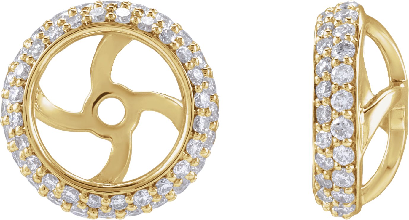 Halo-Style Earring Jackets