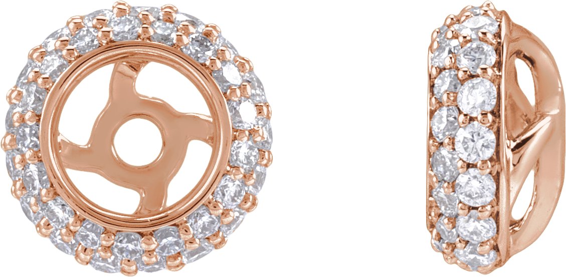 Halo-Style Earring Jackets