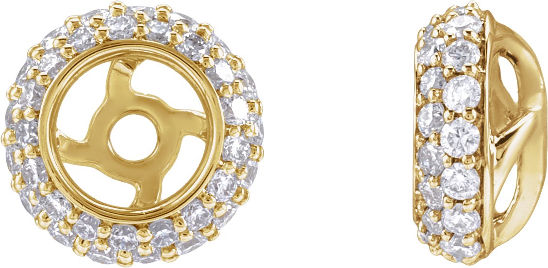 Halo-Style Earring Jackets