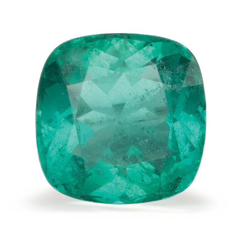 CUSHION 1.42ct Natural Emerald 