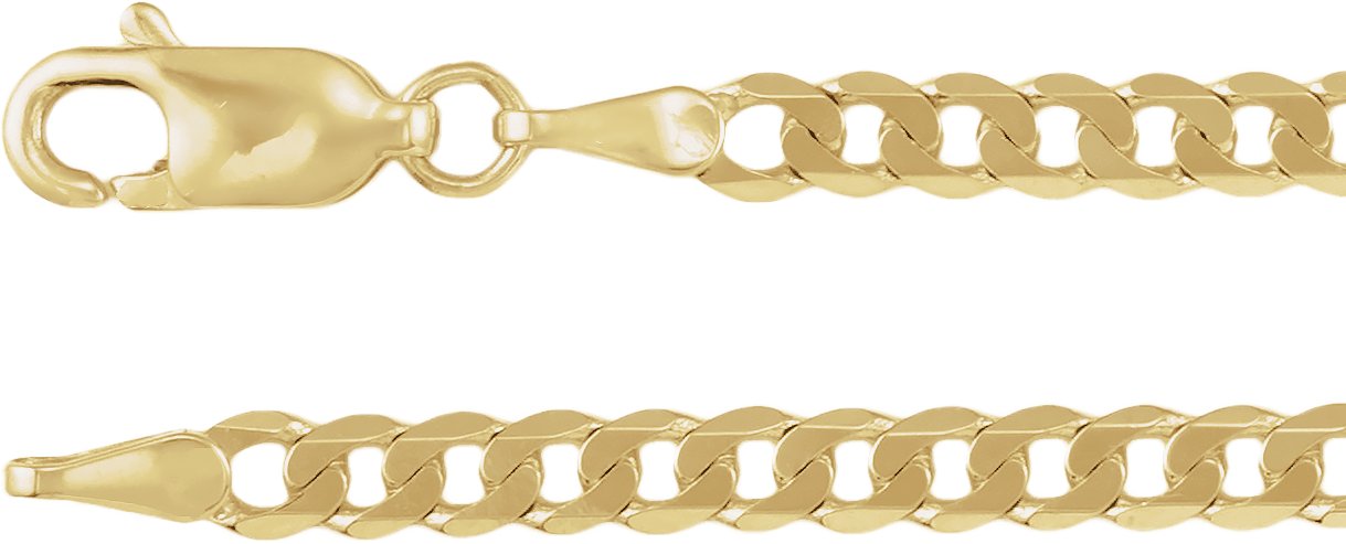 14K Yellow Gold Lab-Grown Diamond Link 7 Bracelet