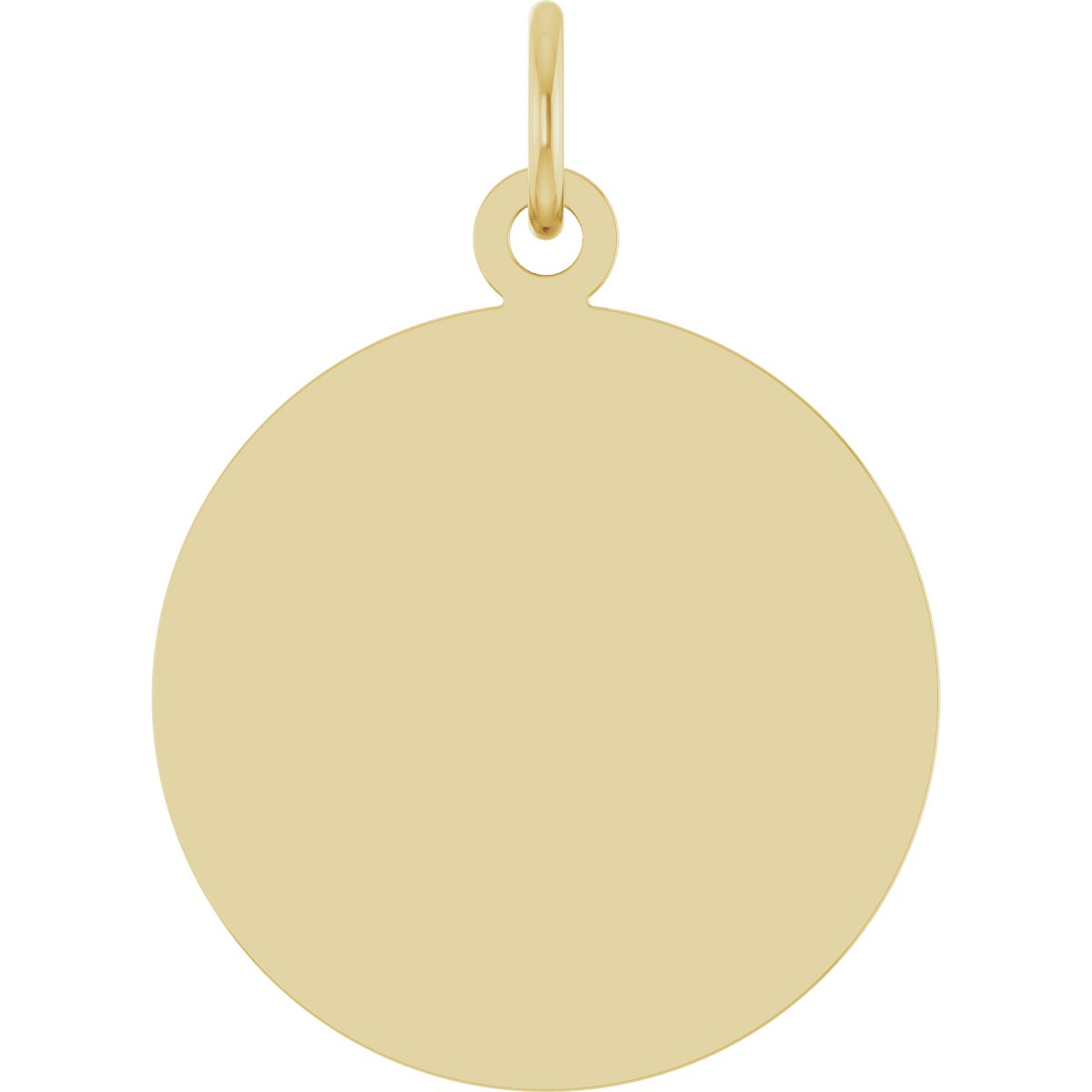 Engravable Disc Necklace & Pendant