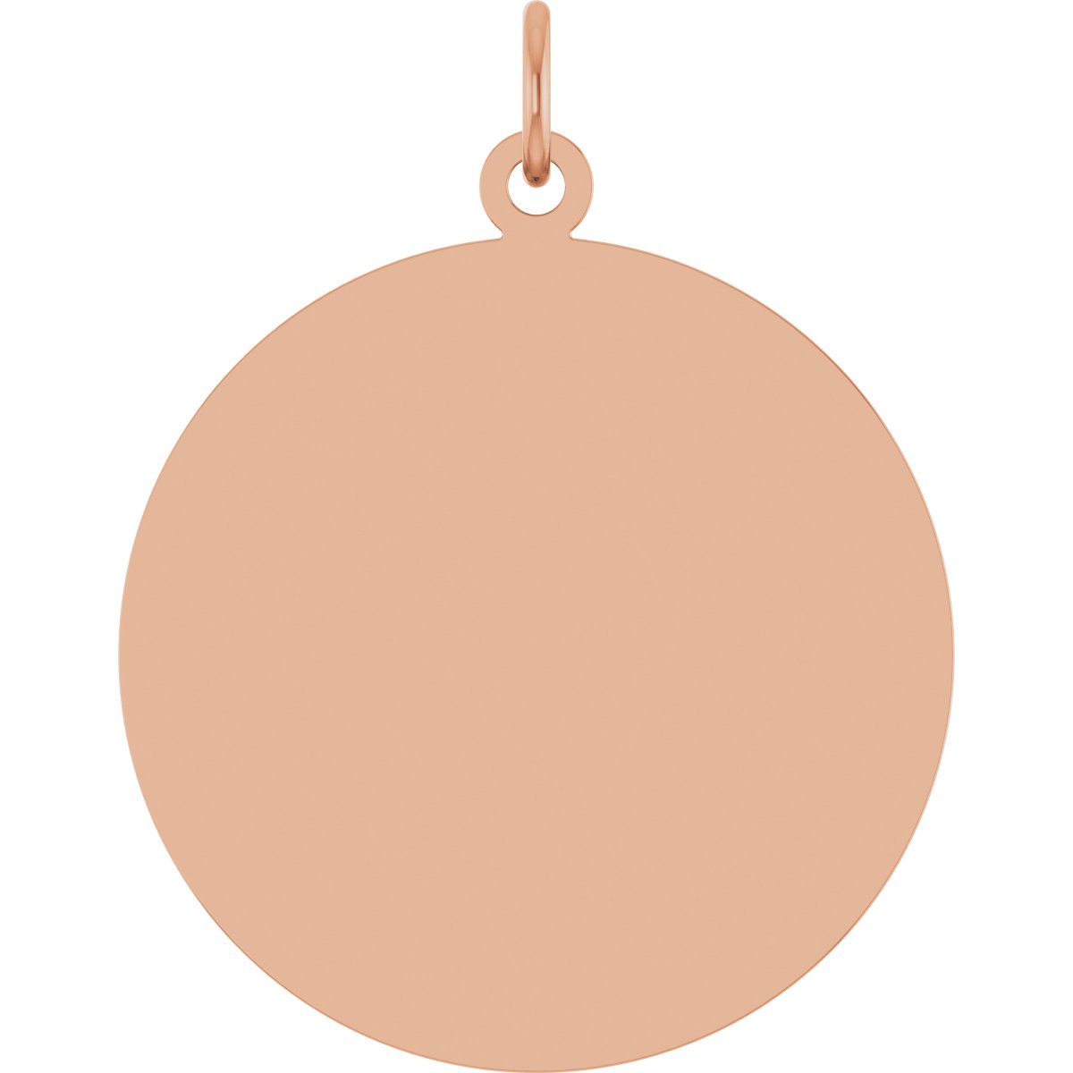 Engravable Disc Necklace & Pendant