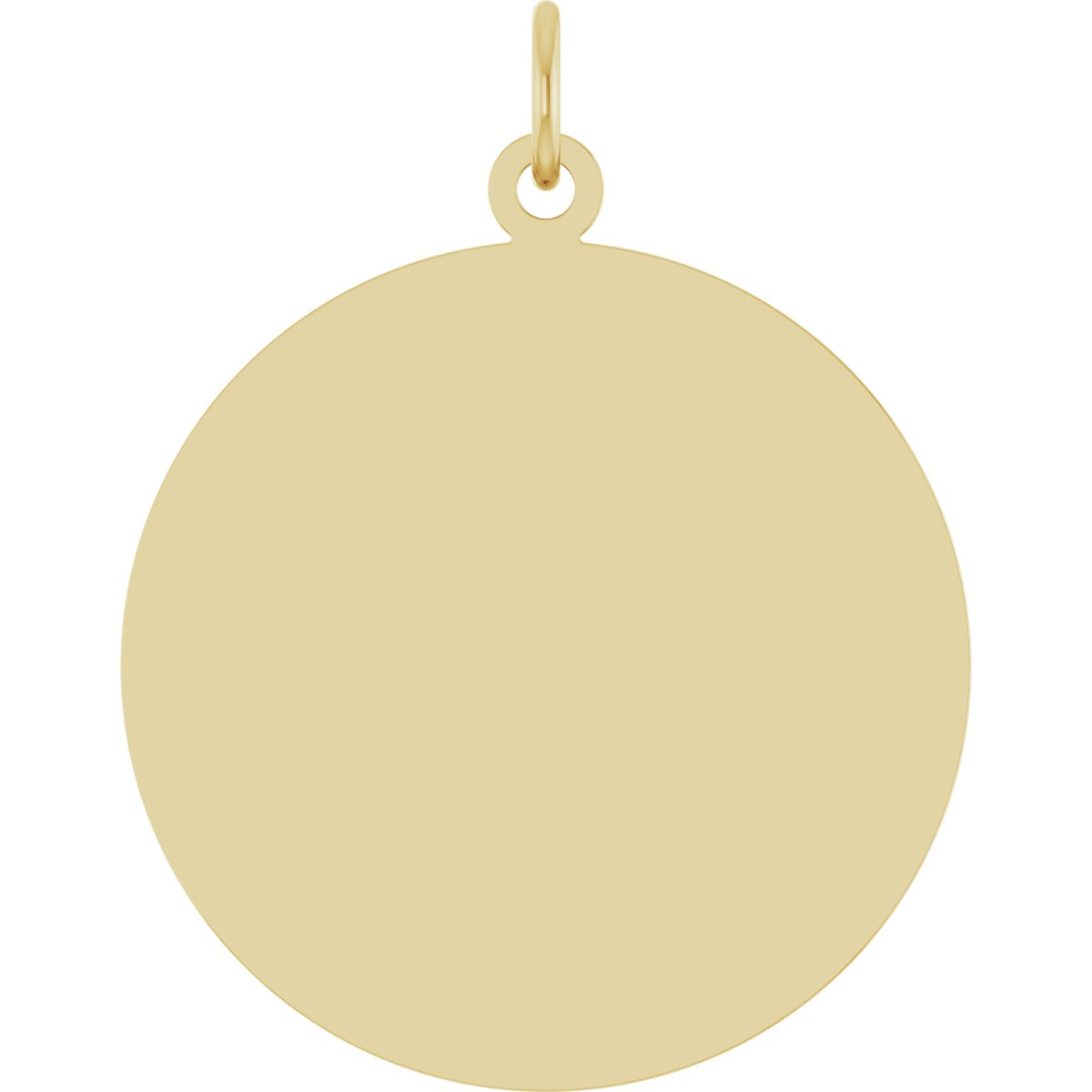 Engravable Disc Necklace & Pendant