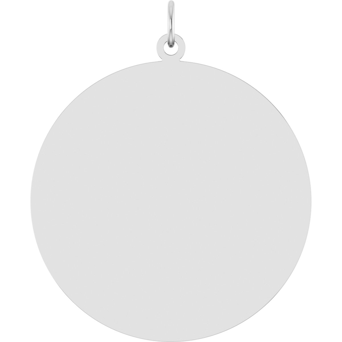Engravable Disc Necklace & Pendant