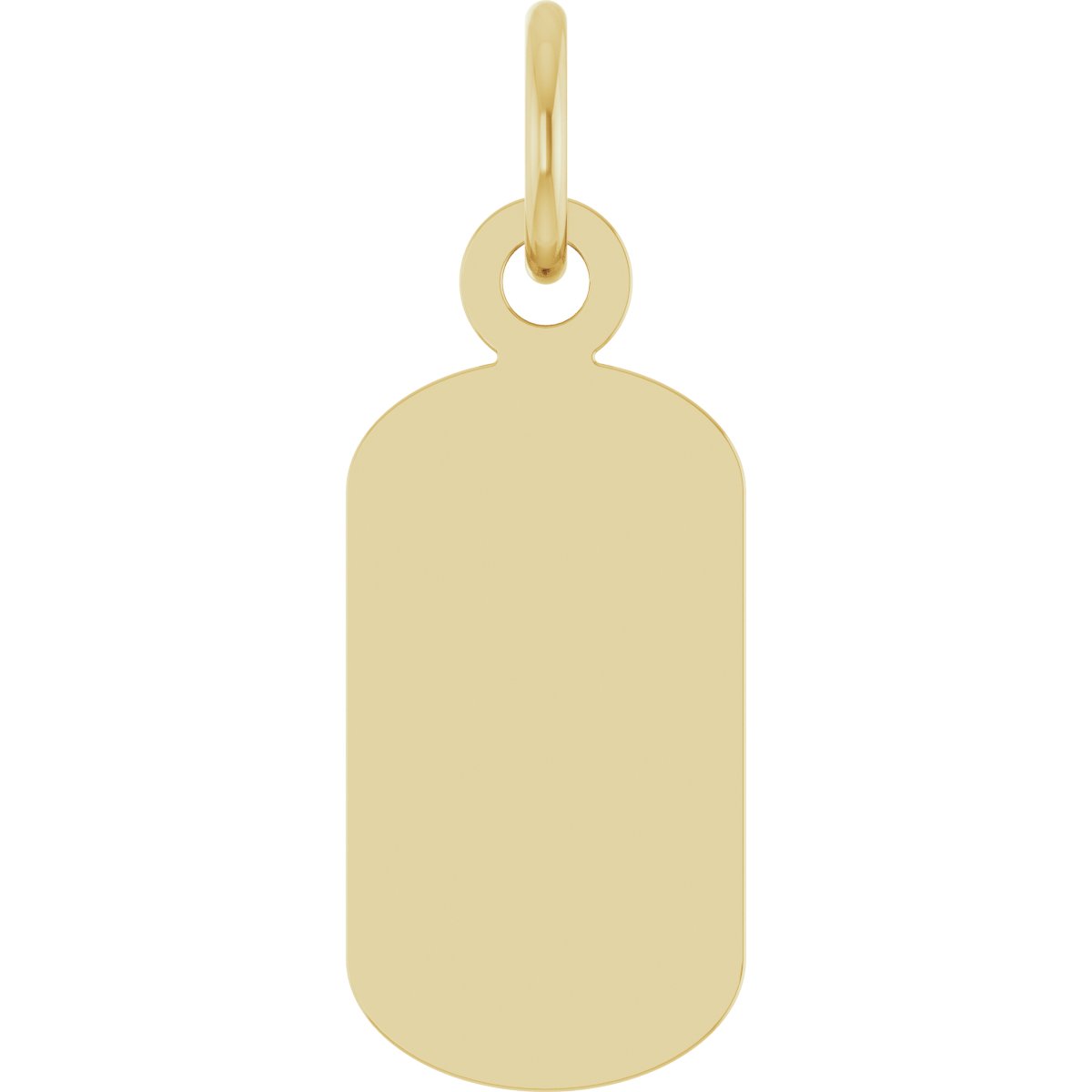 Engravable Dog Tag Necklace or Pendant