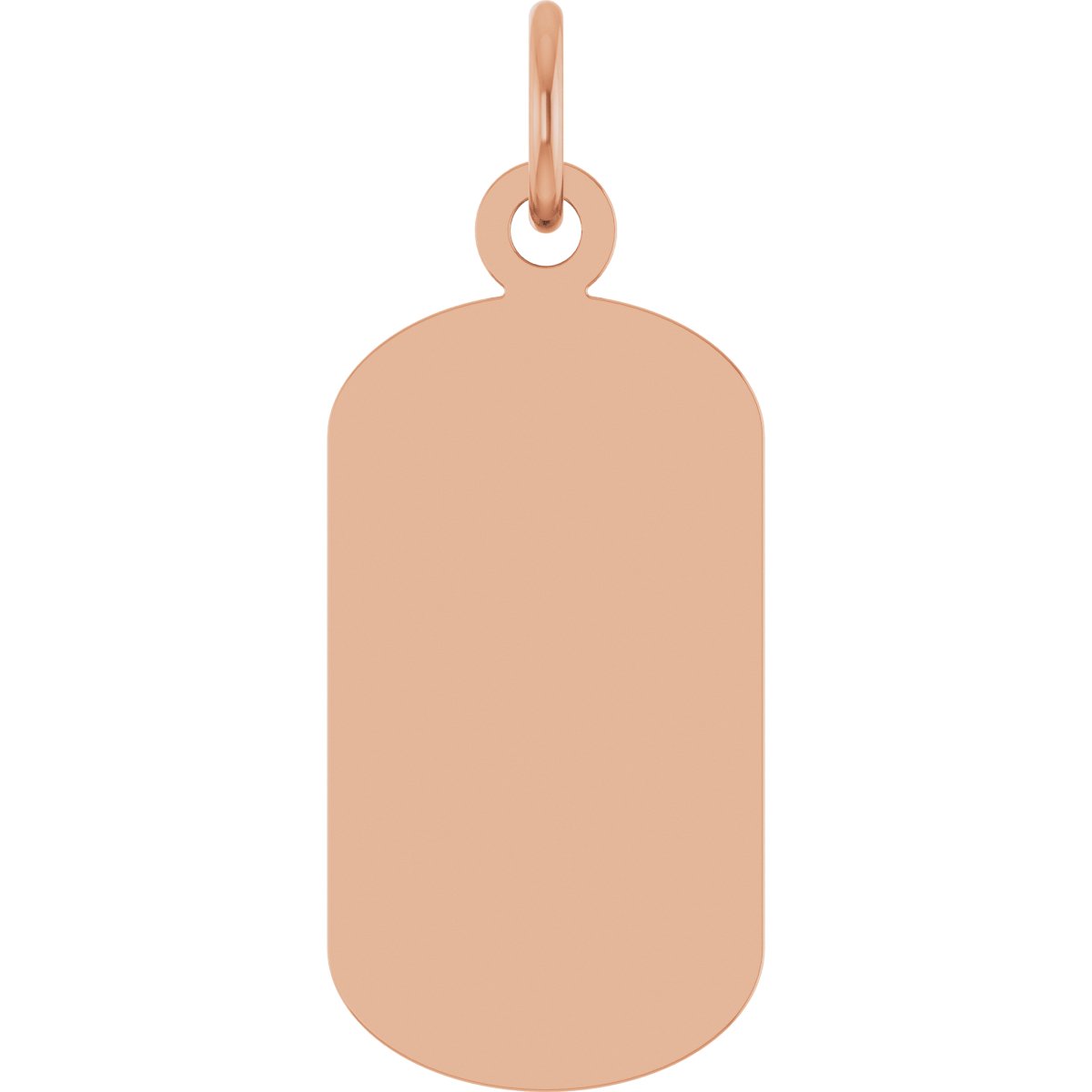 Engravable Dog Tag Necklace or Pendant