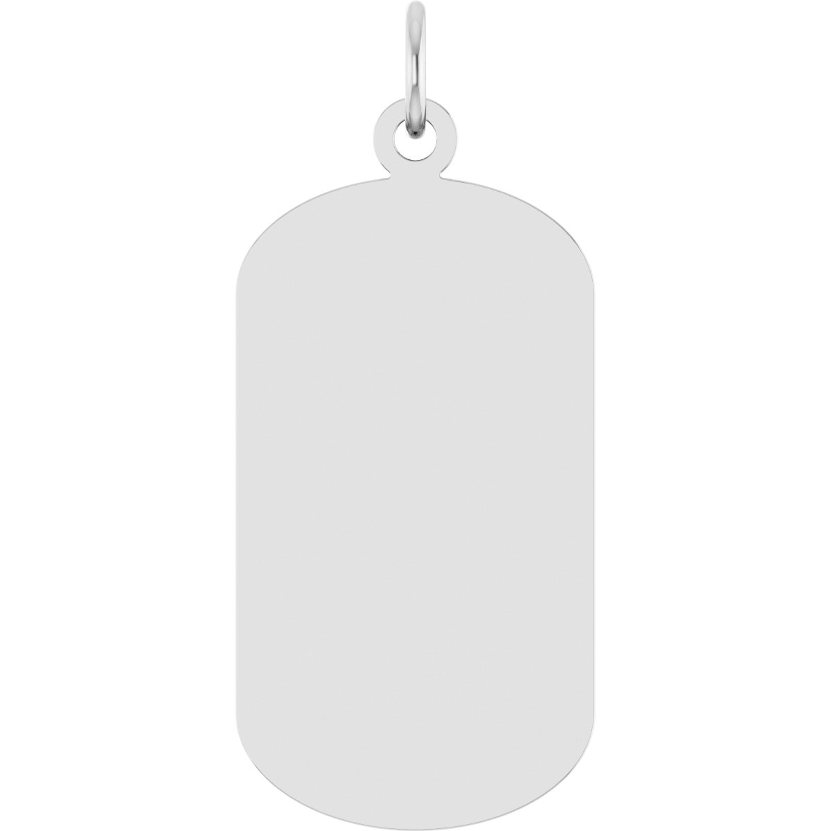 Engravable Dog Tag Necklace