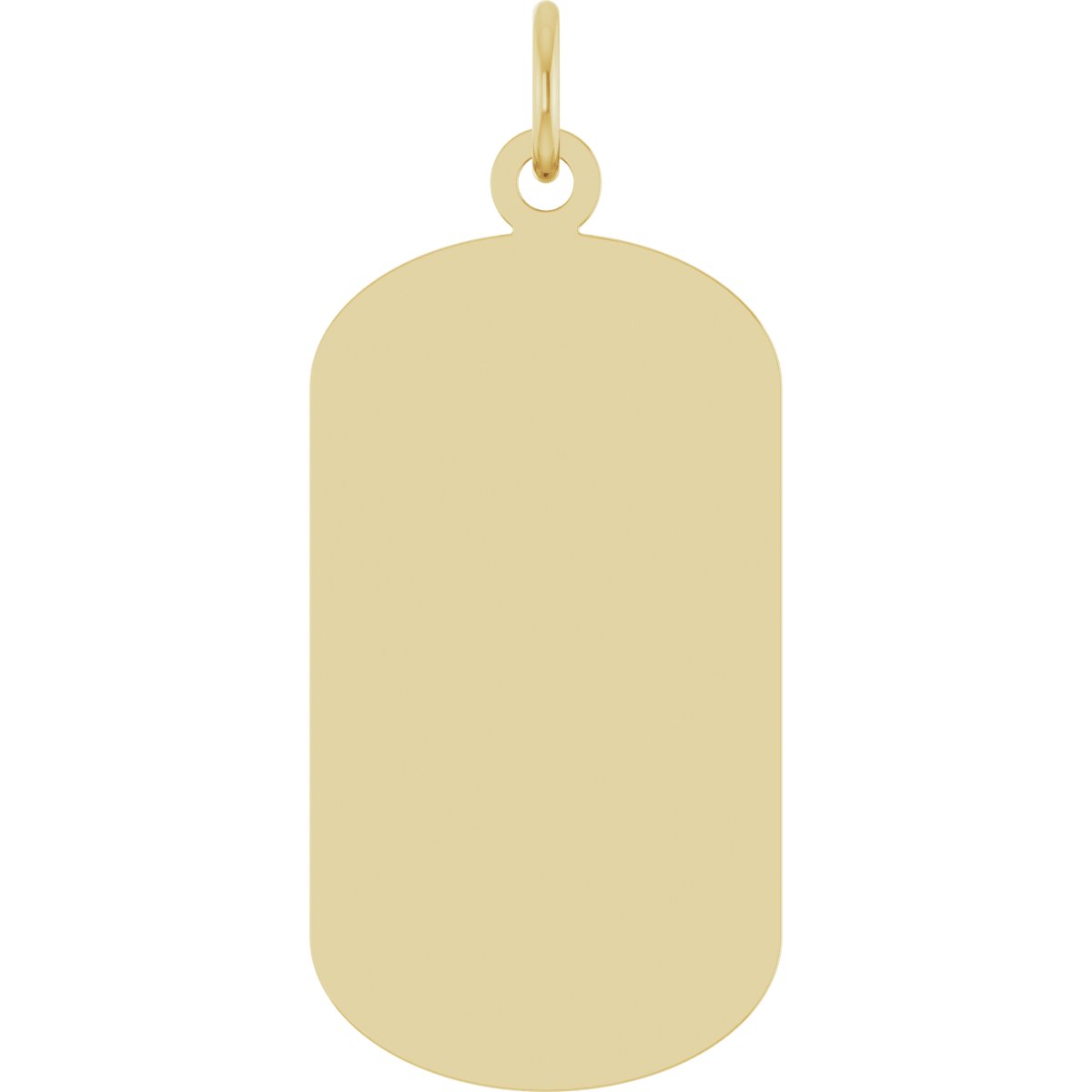 Engravable Dog Tag Necklace or Pendant
