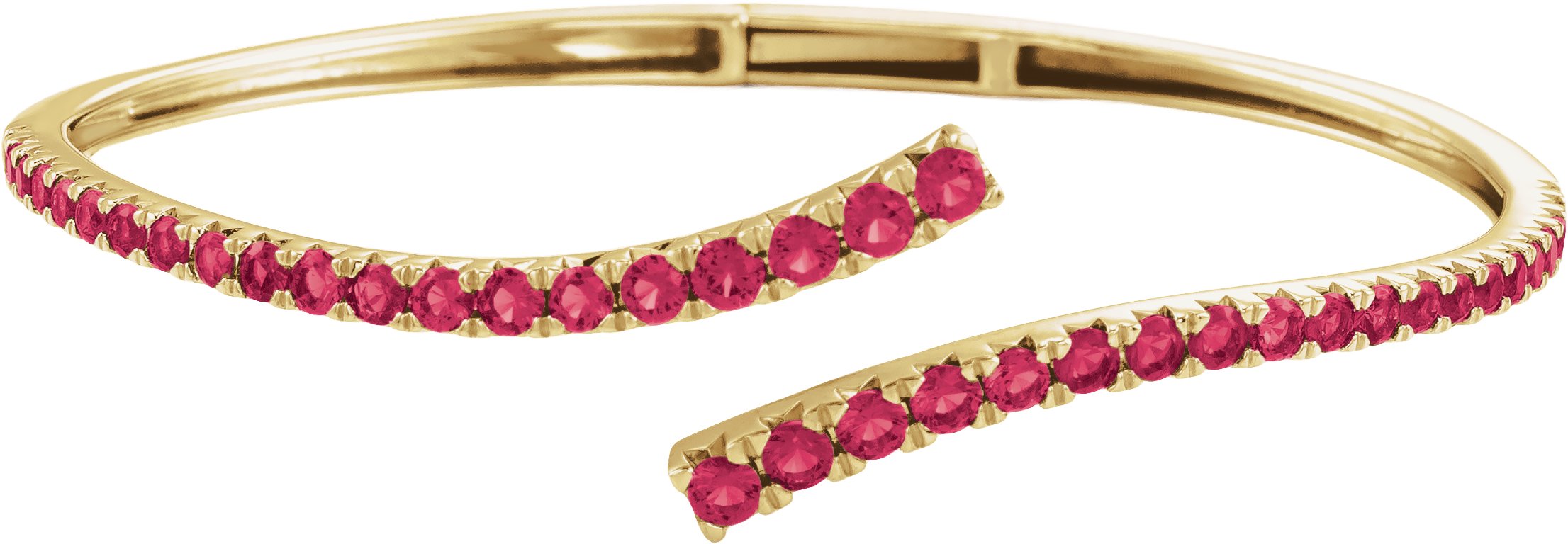 Graduated Bypass Cuff Bracelet