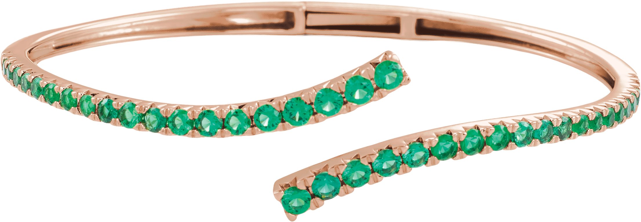 Graduated Bypass Cuff Bracelet