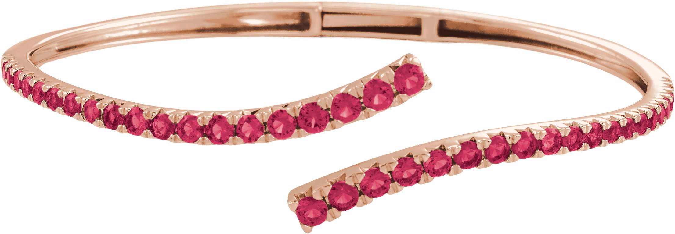 Graduated Bypass Cuff Bracelet