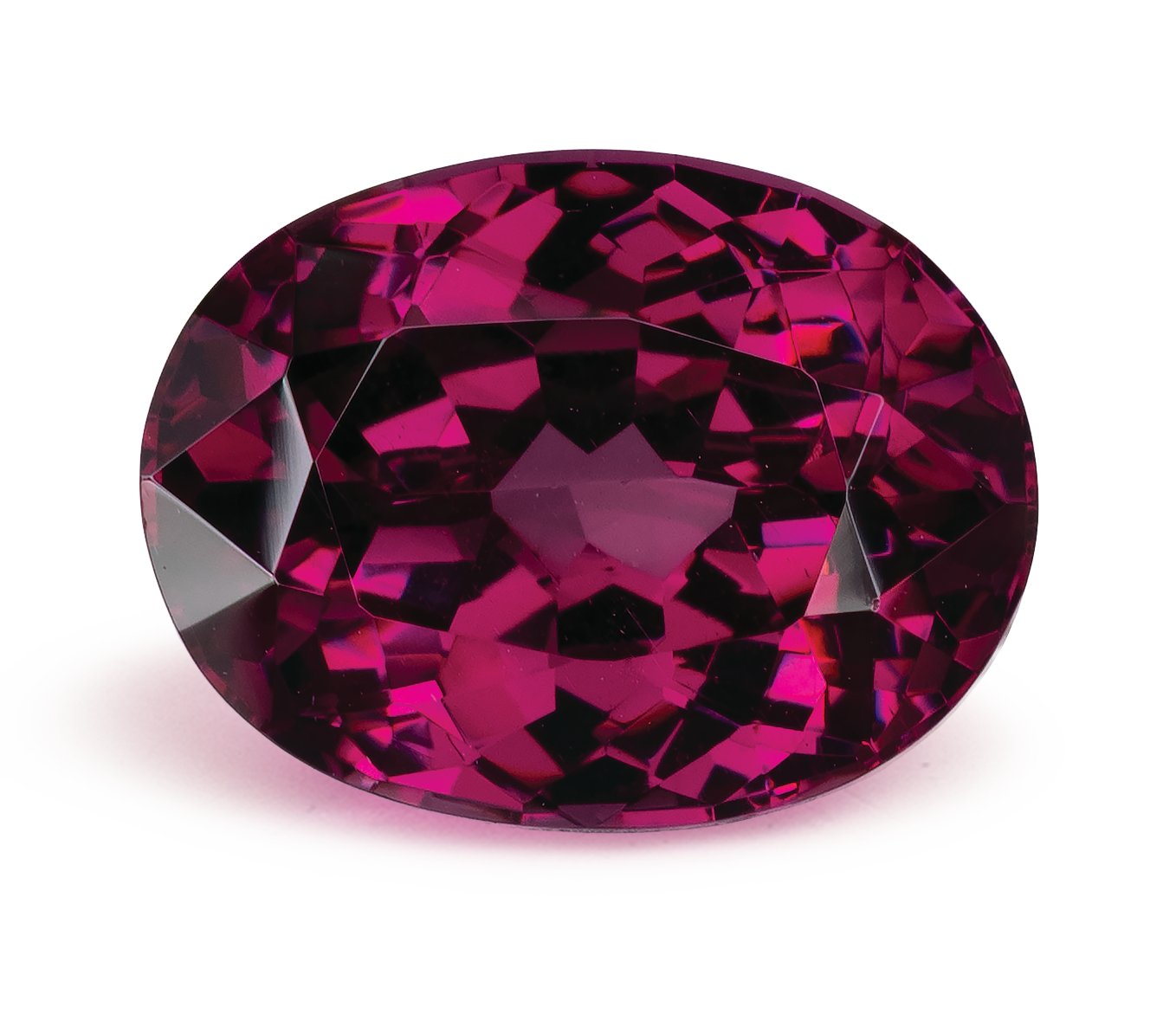 OVAL 2.57ct Natural Rhodolite Garnet 