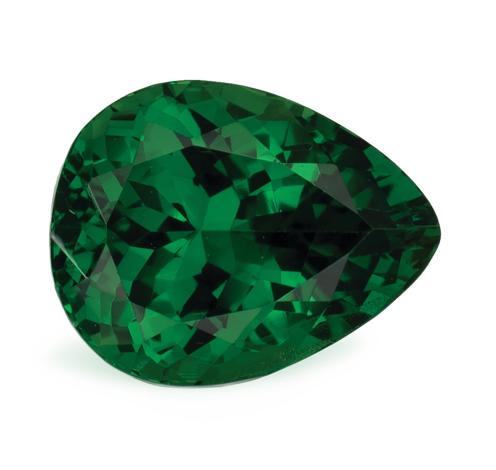 PEAR 1.24ct Natural Tsavorite Garnet