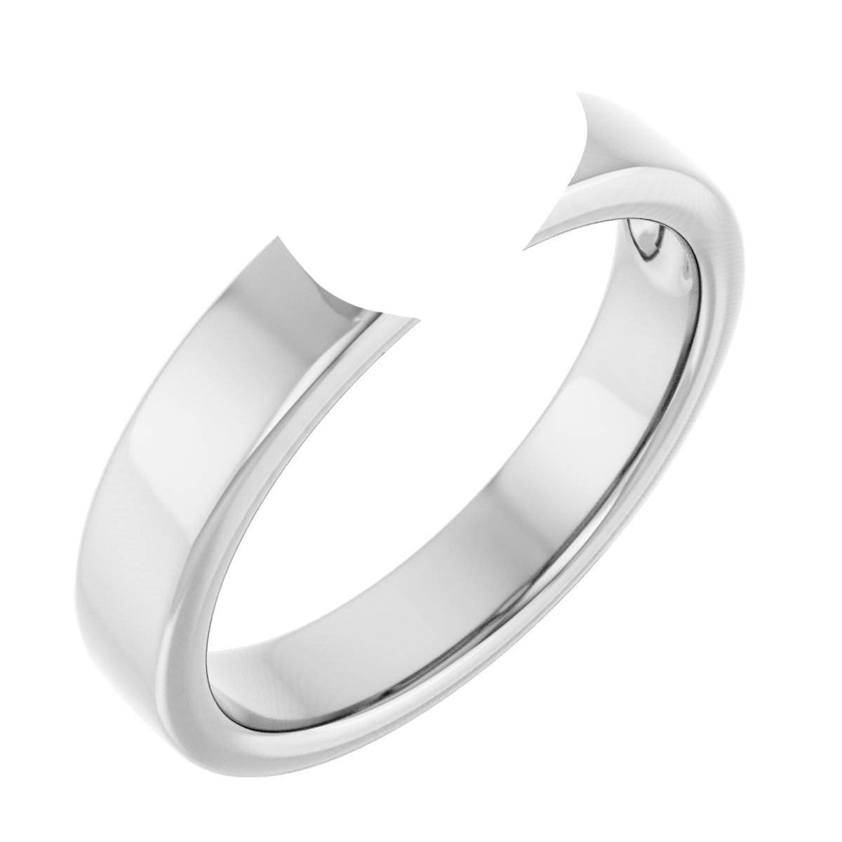Bezel-Set Solitaire Engagement Ring