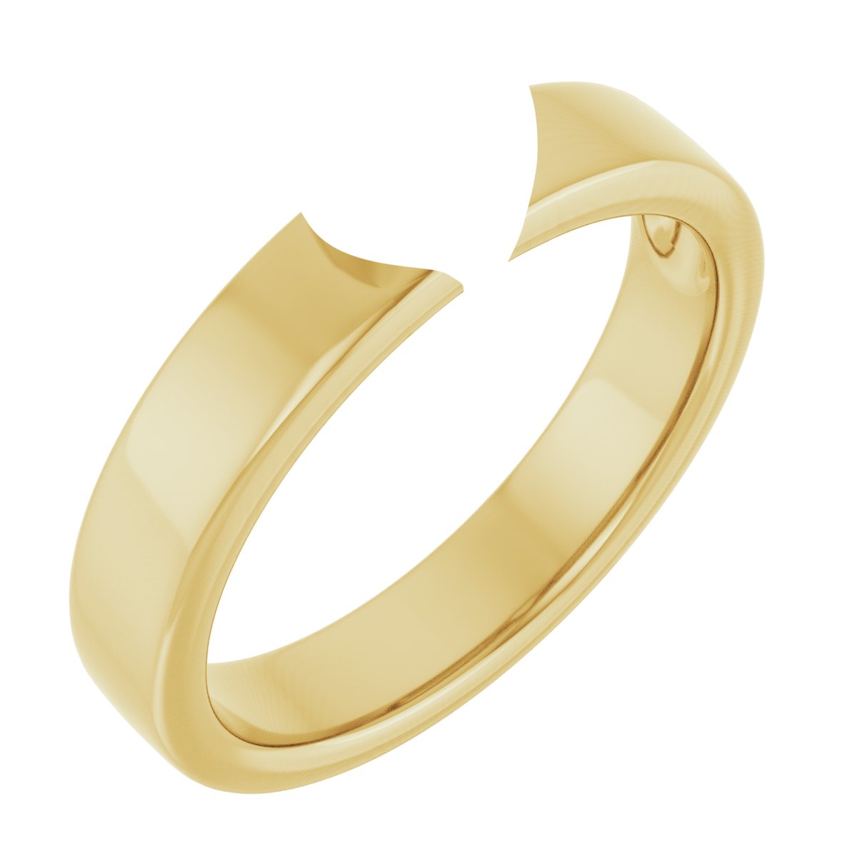 Bezel-Set Solitaire Engagement Ring