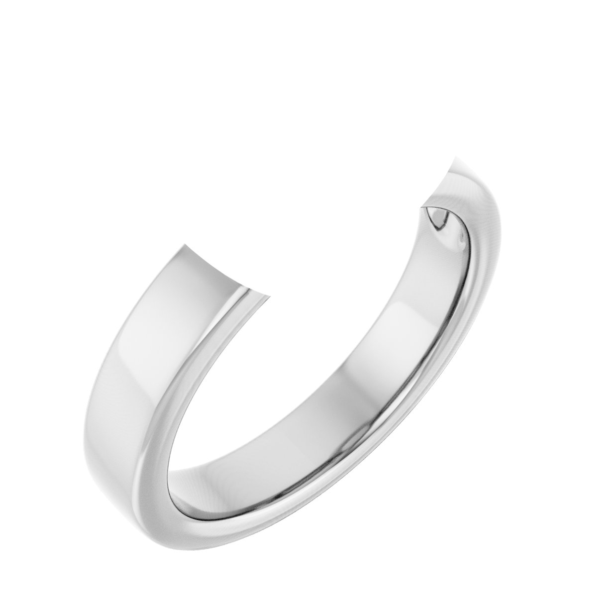 Bezel-Set Solitaire Engagement Ring