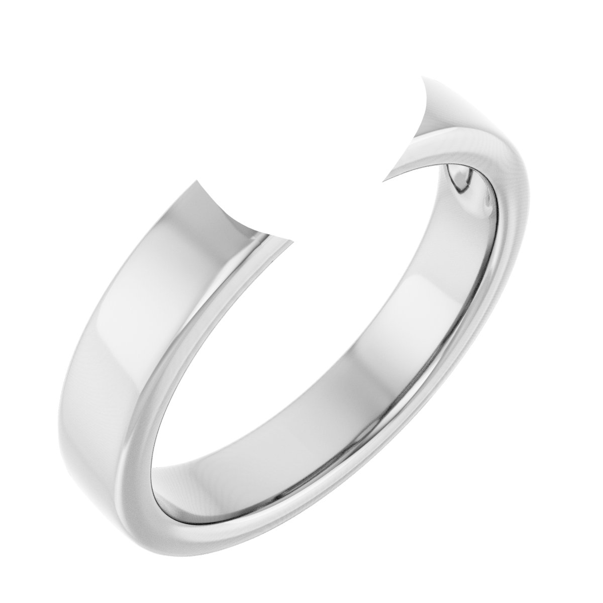 Bezel-Set Solitaire Engagement Ring